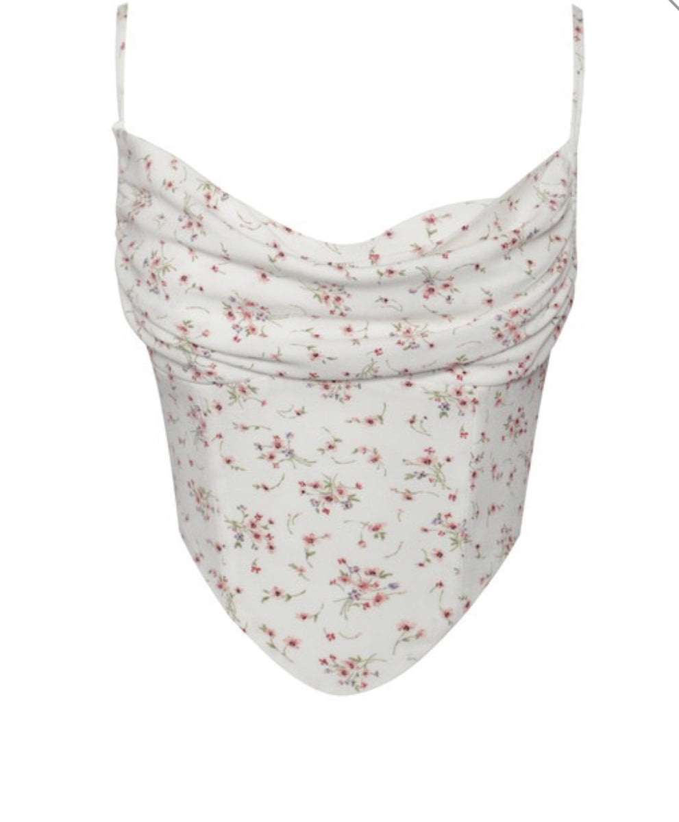 Flora Corset Top